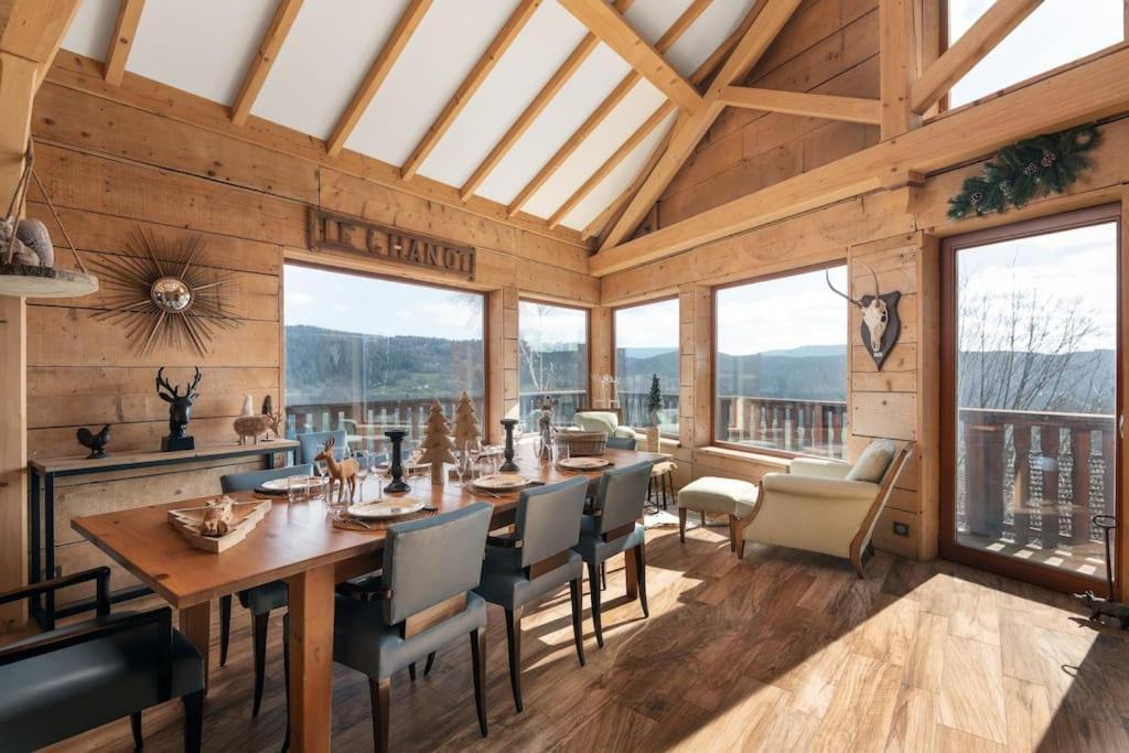 Luxueux Chalet Avec Vue Sur Les Pistes Et Le Hohneck Le Tholy Ngoại thất bức ảnh