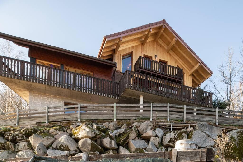 Luxueux Chalet Avec Vue Sur Les Pistes Et Le Hohneck Le Tholy Ngoại thất bức ảnh