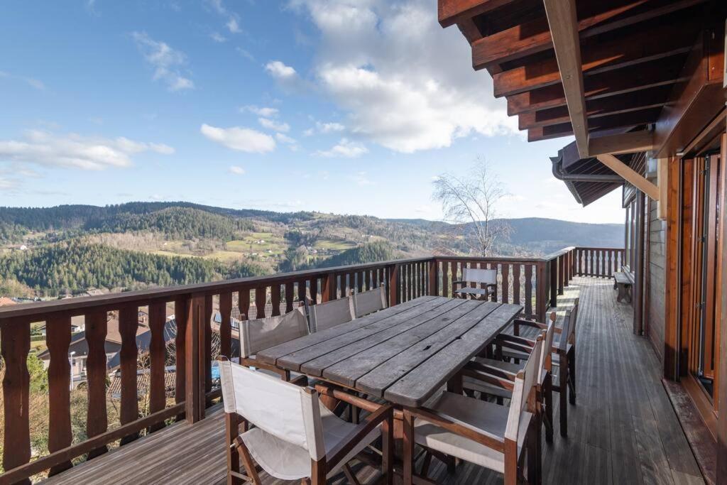 Luxueux Chalet Avec Vue Sur Les Pistes Et Le Hohneck Le Tholy Ngoại thất bức ảnh