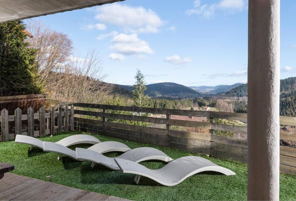 Luxueux Chalet Avec Vue Sur Les Pistes Et Le Hohneck Le Tholy Ngoại thất bức ảnh