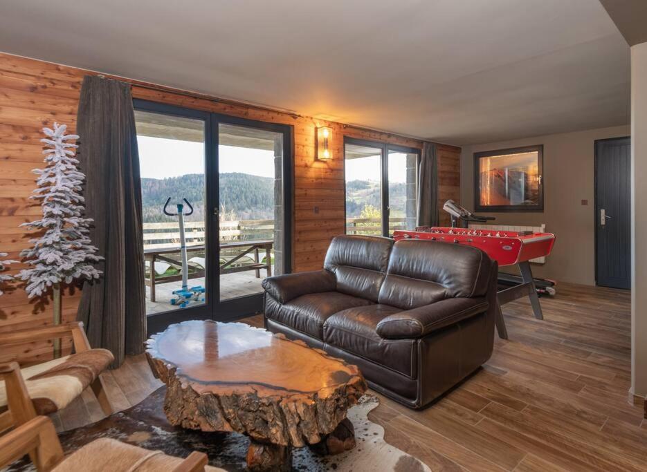 Luxueux Chalet Avec Vue Sur Les Pistes Et Le Hohneck Le Tholy Ngoại thất bức ảnh