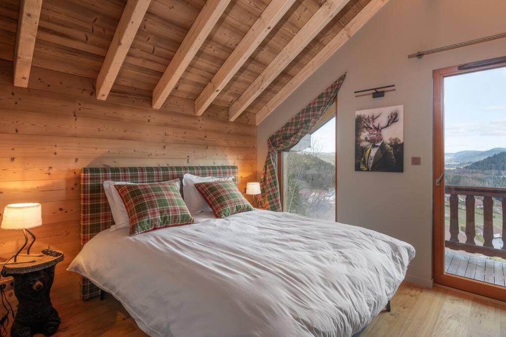 Luxueux Chalet Avec Vue Sur Les Pistes Et Le Hohneck Le Tholy Ngoại thất bức ảnh