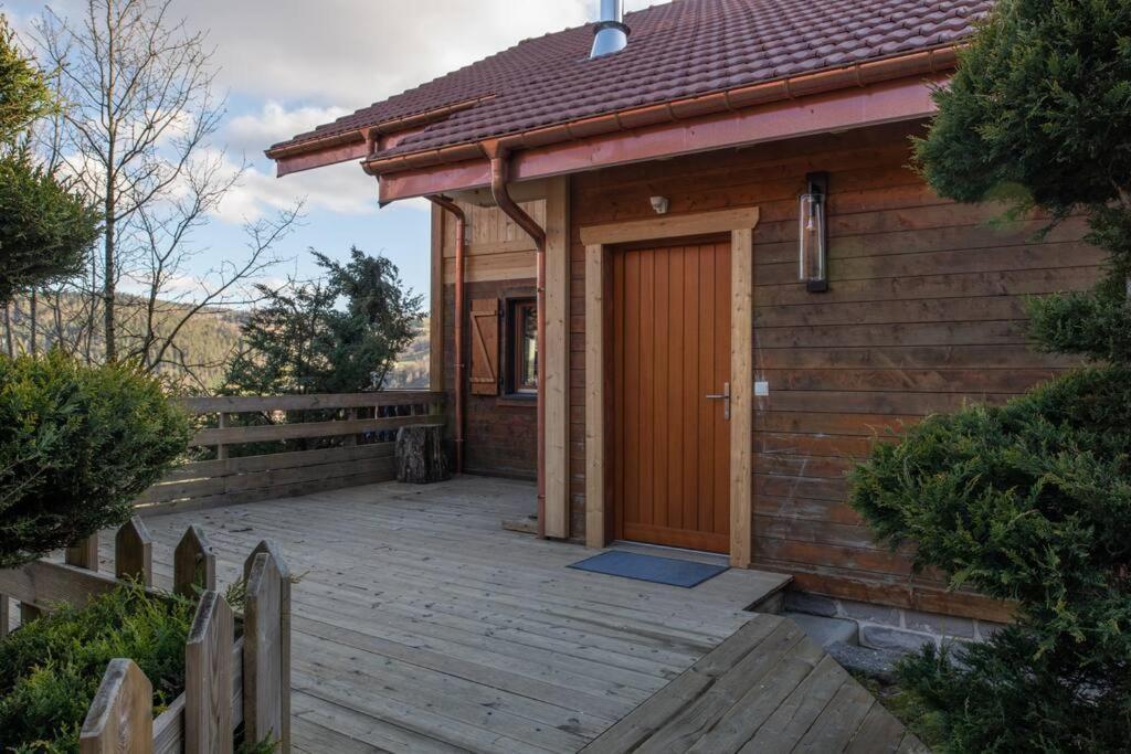 Luxueux Chalet Avec Vue Sur Les Pistes Et Le Hohneck Le Tholy Ngoại thất bức ảnh